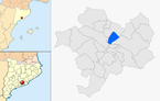  mapa de: El Pla del Penedès