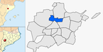  mapa de: El Poal