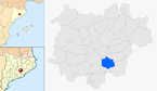  mapa de: El Pont de Vilomara i Rocafort