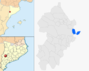  mapa de: Els Alamús