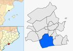  mapa de: El Vendrell