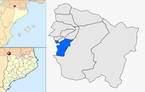  mapa de: Es Bòrdes