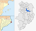  mapa de: Fontanilles