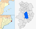  mapa de: Forallac