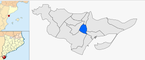  mapa de: Freginals