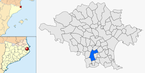  mapa de: Garrigàs