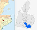  mapa de: Gavet de la Conca