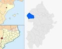  mapa de: Gimenells i el Pla de la Font