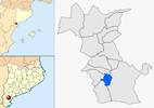  mapa de: Ginestar