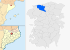  mapa de: Gisclareny