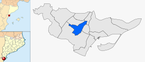  mapa de: Godall