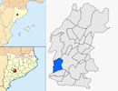  mapa de: Granyanella