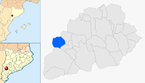  mapa de: Granyena de les Garrigues