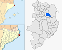  mapa de: Gualta