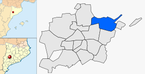  mapa de: Ivars d'Urgell