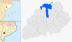 mapa de: Juneda