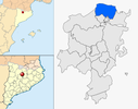  mapa de: La Coma i la Pedra
