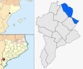  mapa de: La Fatarella