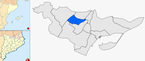  mapa de: La Galera