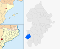  mapa de: La Granja d'Escarp