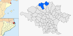  mapa de: La Jonquera