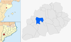  mapa de: L' Albagés