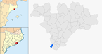  mapa de: La Llagosta