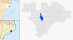  mapa de: L' Ametlla del Vallès