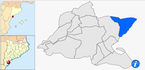  mapa de: L' Ametlla de Mar