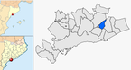  mapa de: La Nou de Gaià