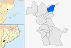  mapa de: La Palma d'Ebre