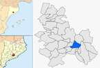  mapa de: La Pobla de Claramunt