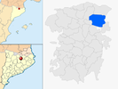  mapa de: La Pobla de Lillet