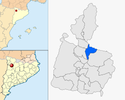  mapa de: La Pobla de Segur