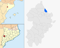  mapa de: La Portella