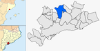  mapa de: La Secuita