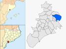  mapa de: La Selva del Camp
