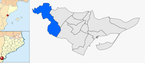  mapa de: La Sénia
