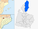  mapa de: La Torre de Cabdella
