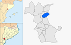  mapa de: La Torre de l'Espanyol