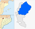  mapa de: La Vall de Boí