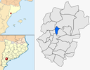  mapa de: La Vilella Alta