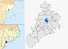  mapa de: Les Borges del Camp