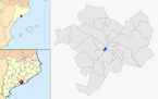  mapa de: Les Cabanyes