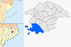 mapa de: Les Llosses