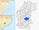  mapa de: Les Oluges