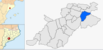  mapa de: Les Piles