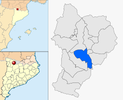  mapa de: Llavorsí