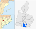  mapa de: Llimiana