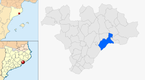 mapa de: Llinars del Vallès